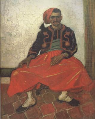 Vincent Van Gogh The Seated Zouave (nn04) china oil painting image